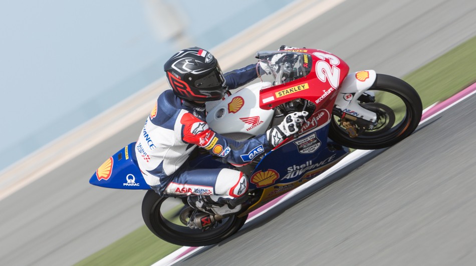 Podium Race 2 Round 2 Losail Shell Advance Asia Talent Cup 2016