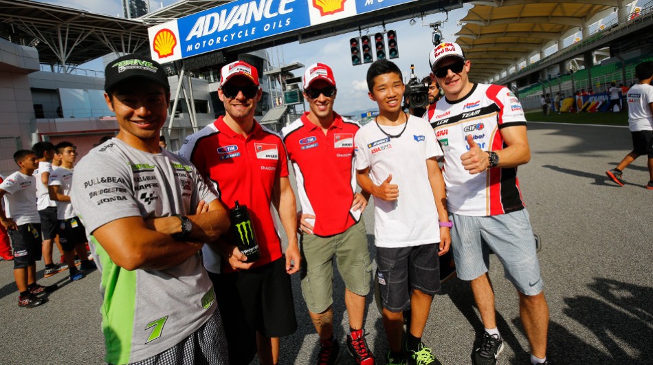 Date with MotoGP stars