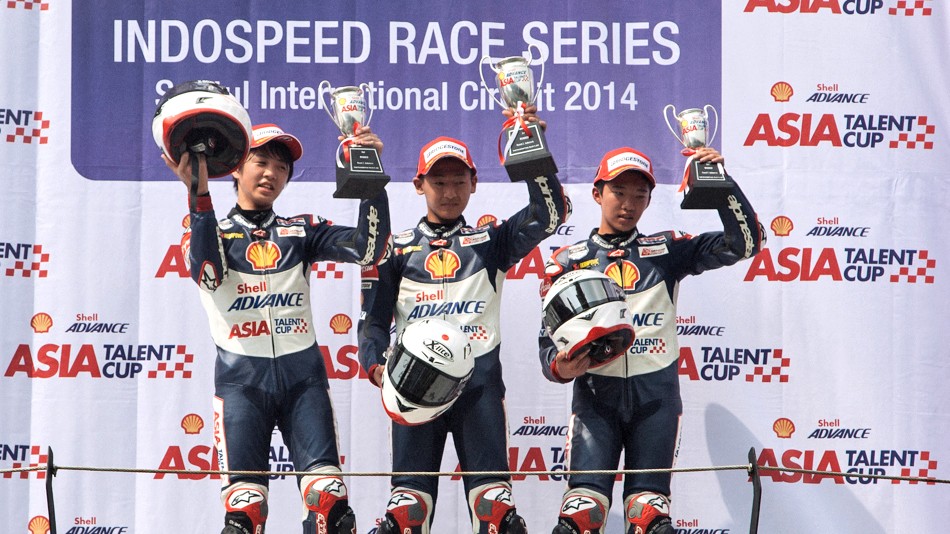 Shell Advance Asia Talent Cup - Podium Sentul