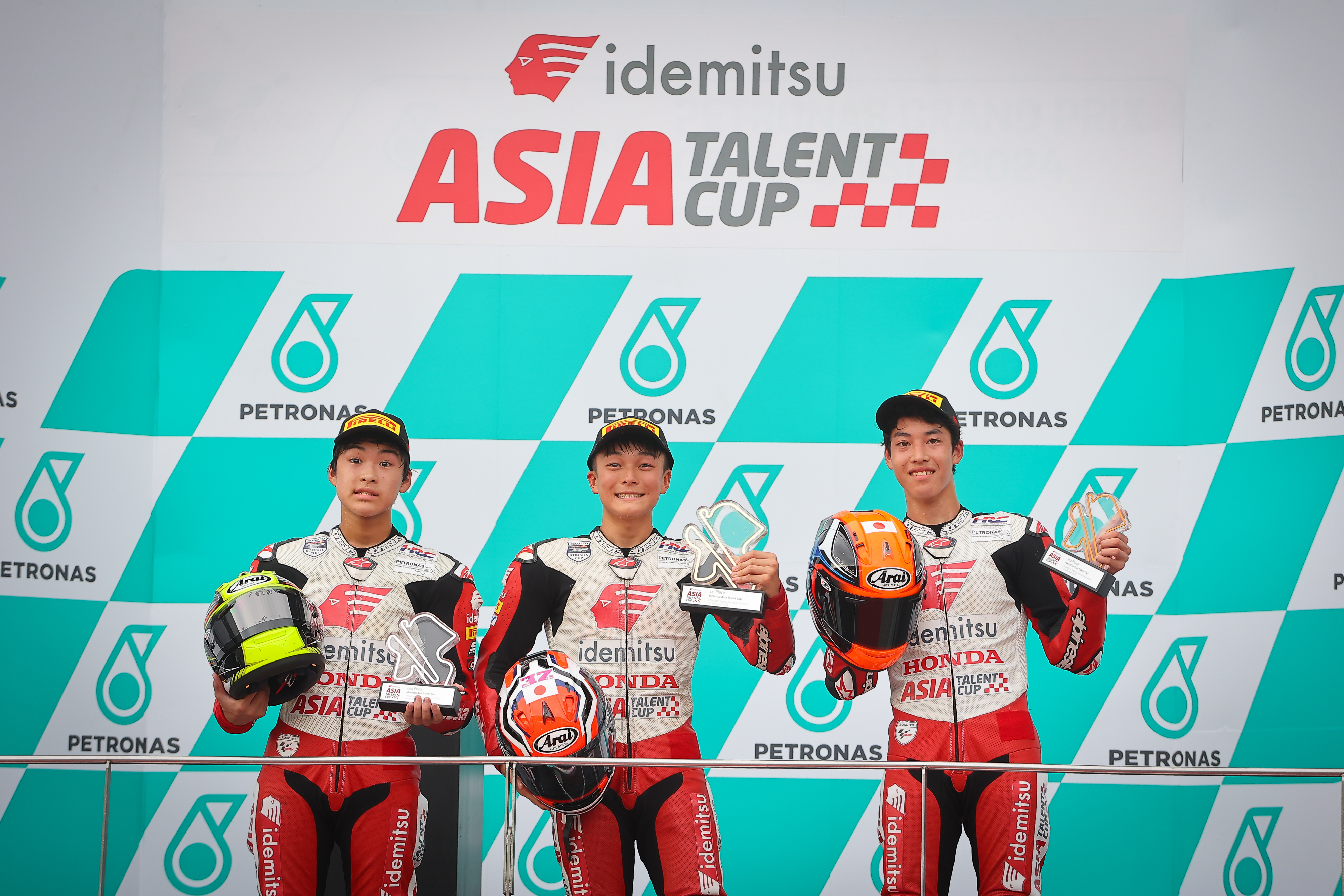 Podium Race 1 | Round 6 Sepang | 2024 Idemitsu Asia Talent Cup