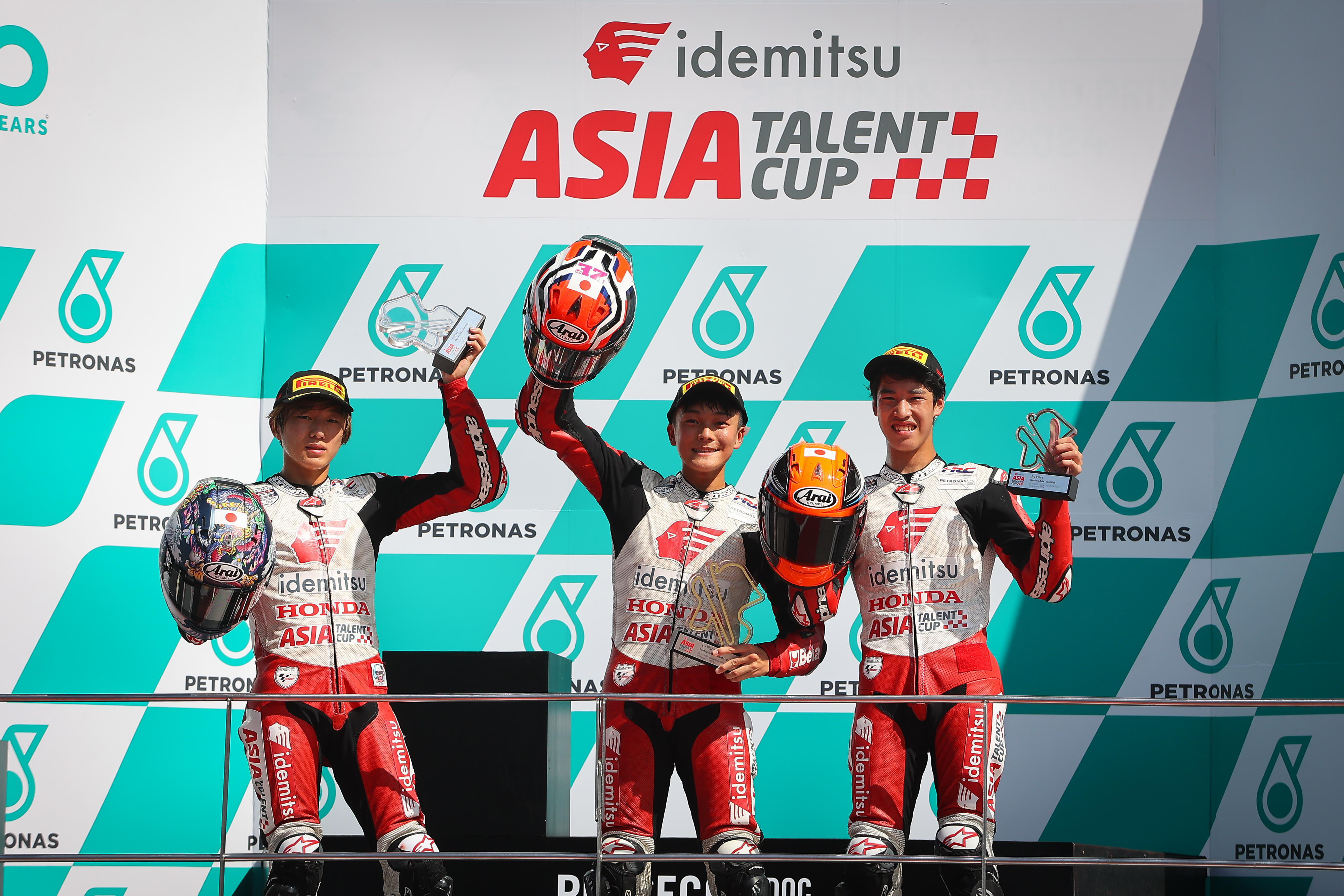 Podium Race 2 | Round 6 Sepang | 2024 Idemitsu Asia Talent Cup